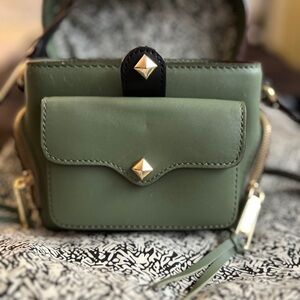 Rebecca Minkoff Craig Green Leather Crossbody Bag